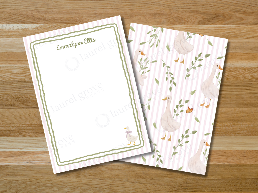 Silly Little Goose Notecards